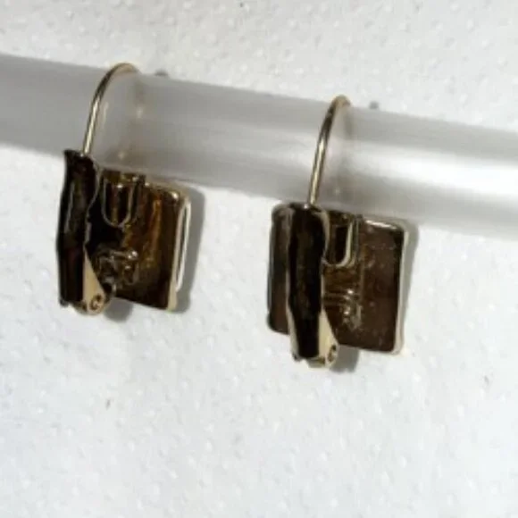 Gold-Tone/Silver-Tone Earrings - Picture 3 of 5